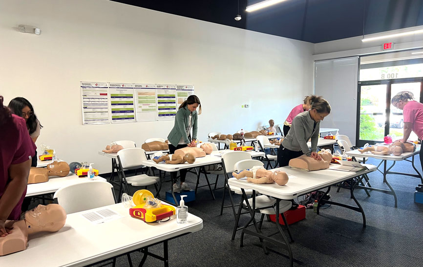 Springfield, TN CPR Class Students